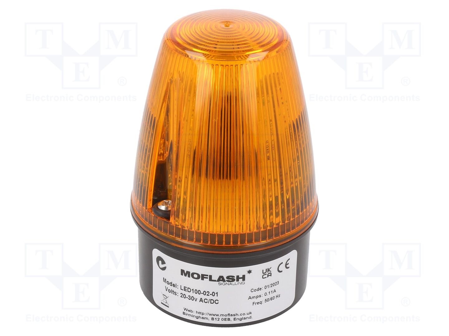 MOFLASH SIGNALLING LEDD100-02-01 Merkkivalo oranssi