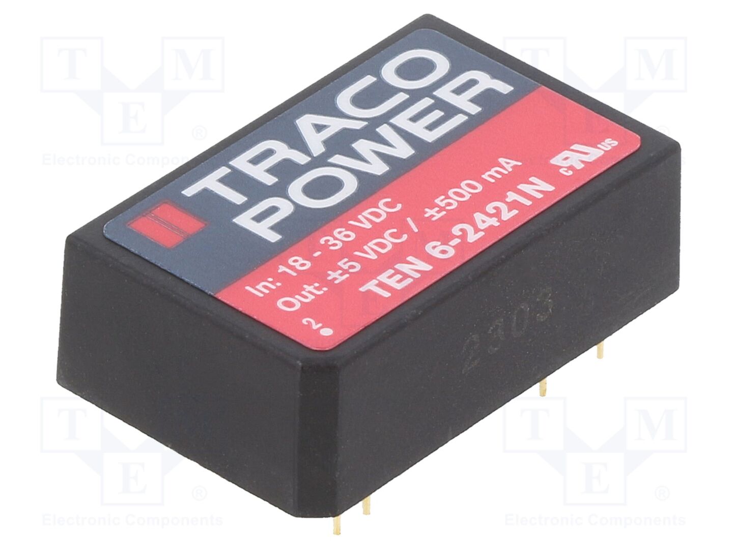 TRACO POWER TEN6-2421N DC/DC-muunnin 6W