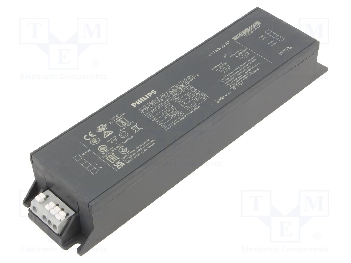 PHILIPS XI LP 150W 0.2-0.7A S1 230V Kytkentävirtalähde LED-sovelluksille