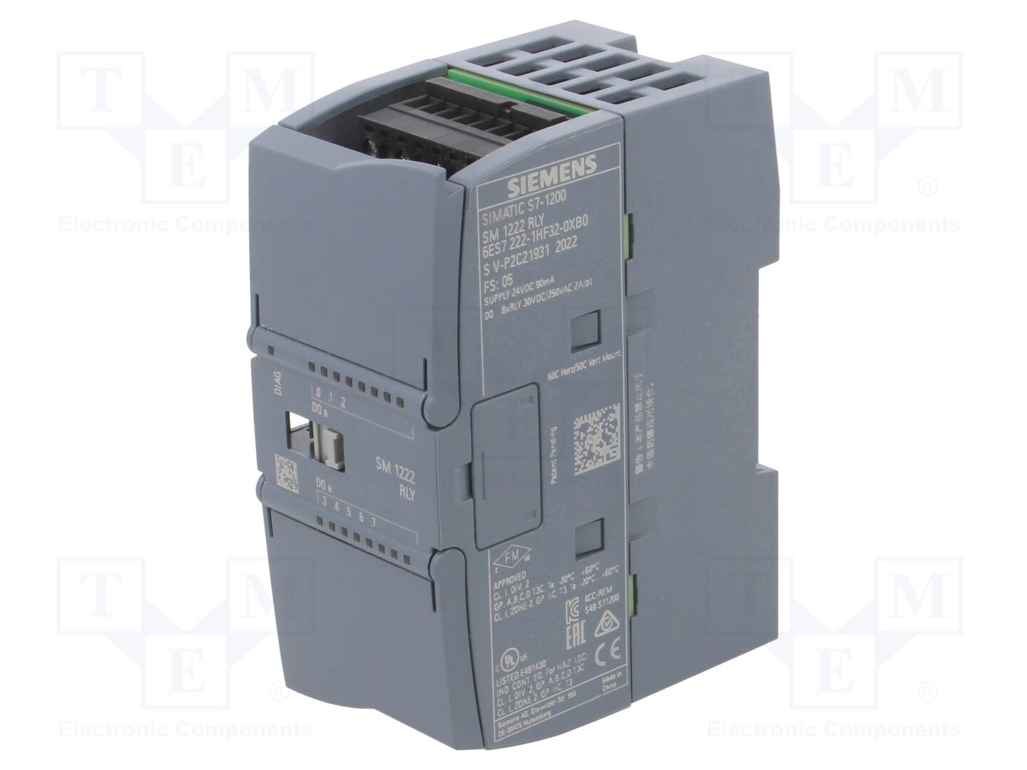 SIEMENS 6ES7222-1HF32-0XB0 Logiikkamoduuli 8 lähtöä