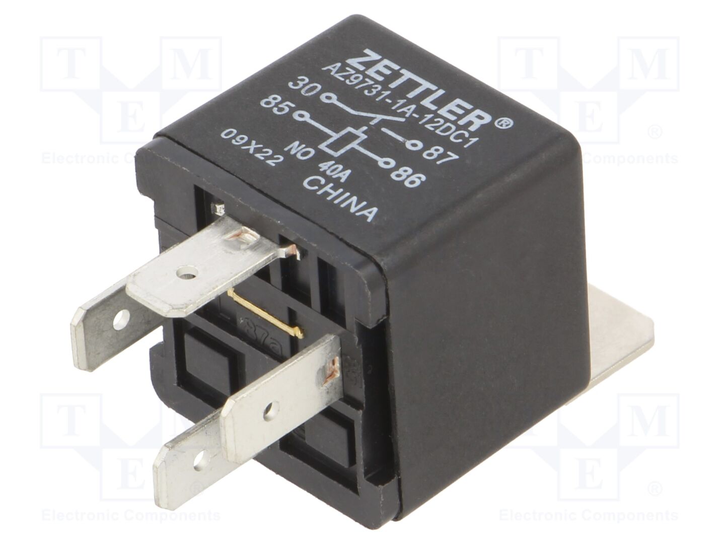 ZETTLER AZ9731-1A-12DC1 Sähkömagneettinen rele 12VDC (50 kpl erä)