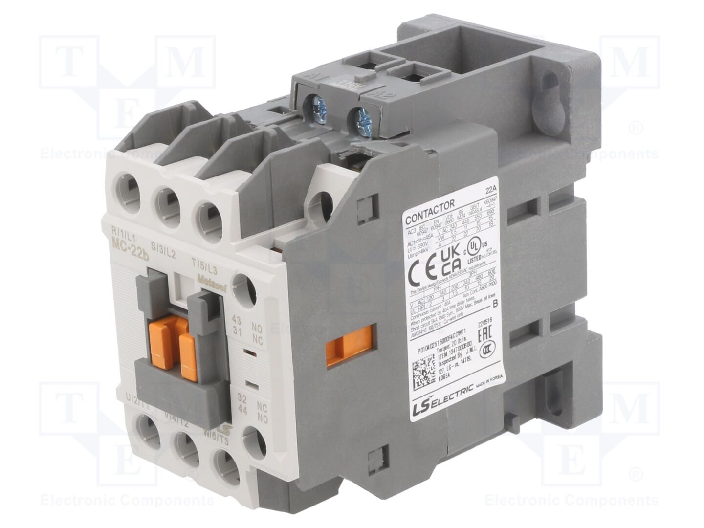 LS ELECTRIC MC-22B-48VDC Kontaktori 22A