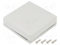 HAMMOND HM-1551WXGY Yleiskotelo 80x80x24mm
