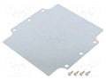 HAMMOND 1590Z160PL Asennuslevy 143.7x148.5 mm
