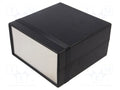 HAMMOND 1598EBK Kotelo paneelilla 160x160x86mm