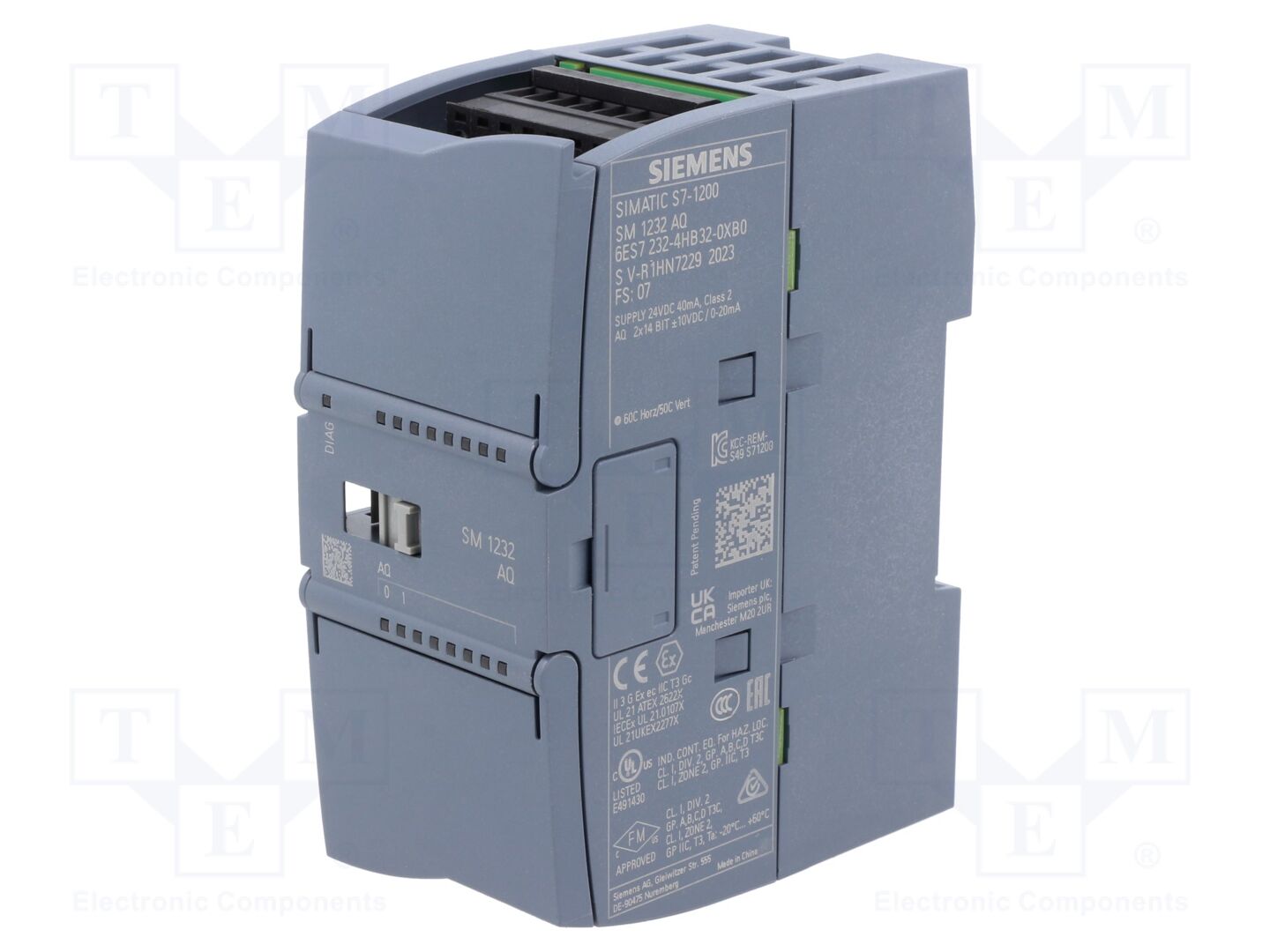 SIEMENS 6ES7232-4HB32-0XB0 Automatiikkamoduuli 2 lähtöä