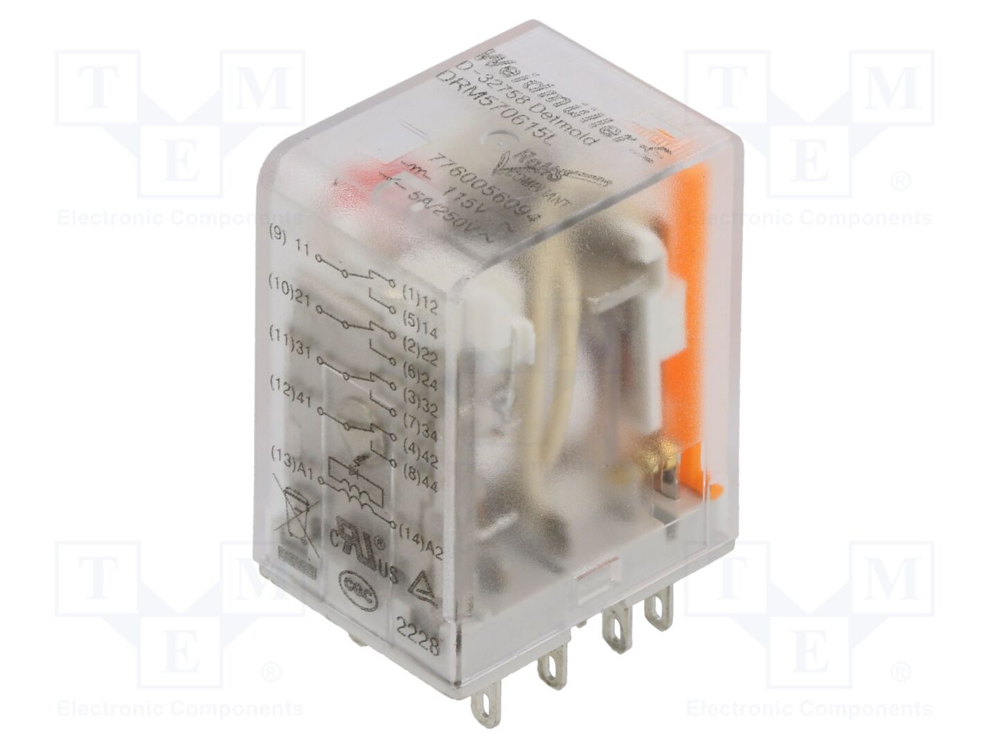WEIDMÜLLER DRM570615L Sähkömagneettinen rele 115VAC