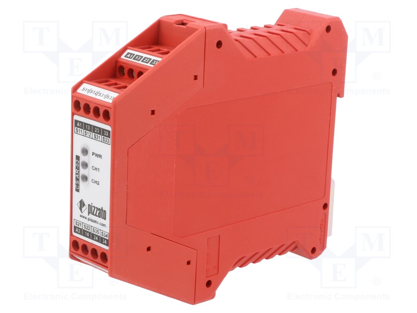 PIZZATO ELETTRICA CS-AR-02V024 Turvarele 24VAC/24VDC