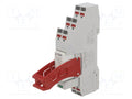 RELPOL PI85-024DC-M41G-MS-2011 Sähkömagneettinen releyksikkö 24VDC