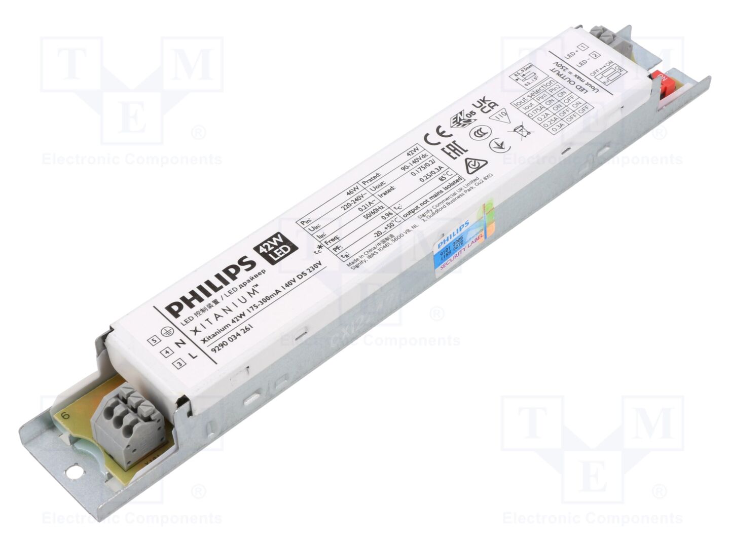 PHILIPS XITANIUM 42W 175-300mA LED-virtalähde 90-140VDC IP20