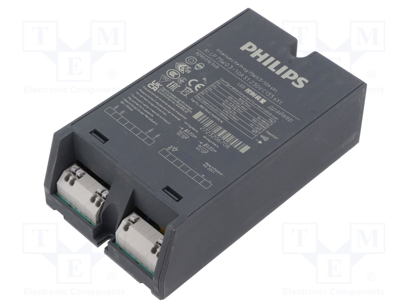 PHILIPS XI LP 75W 0.3-1.0A S1 230V LED-virtalähde 75W 35-108VDC