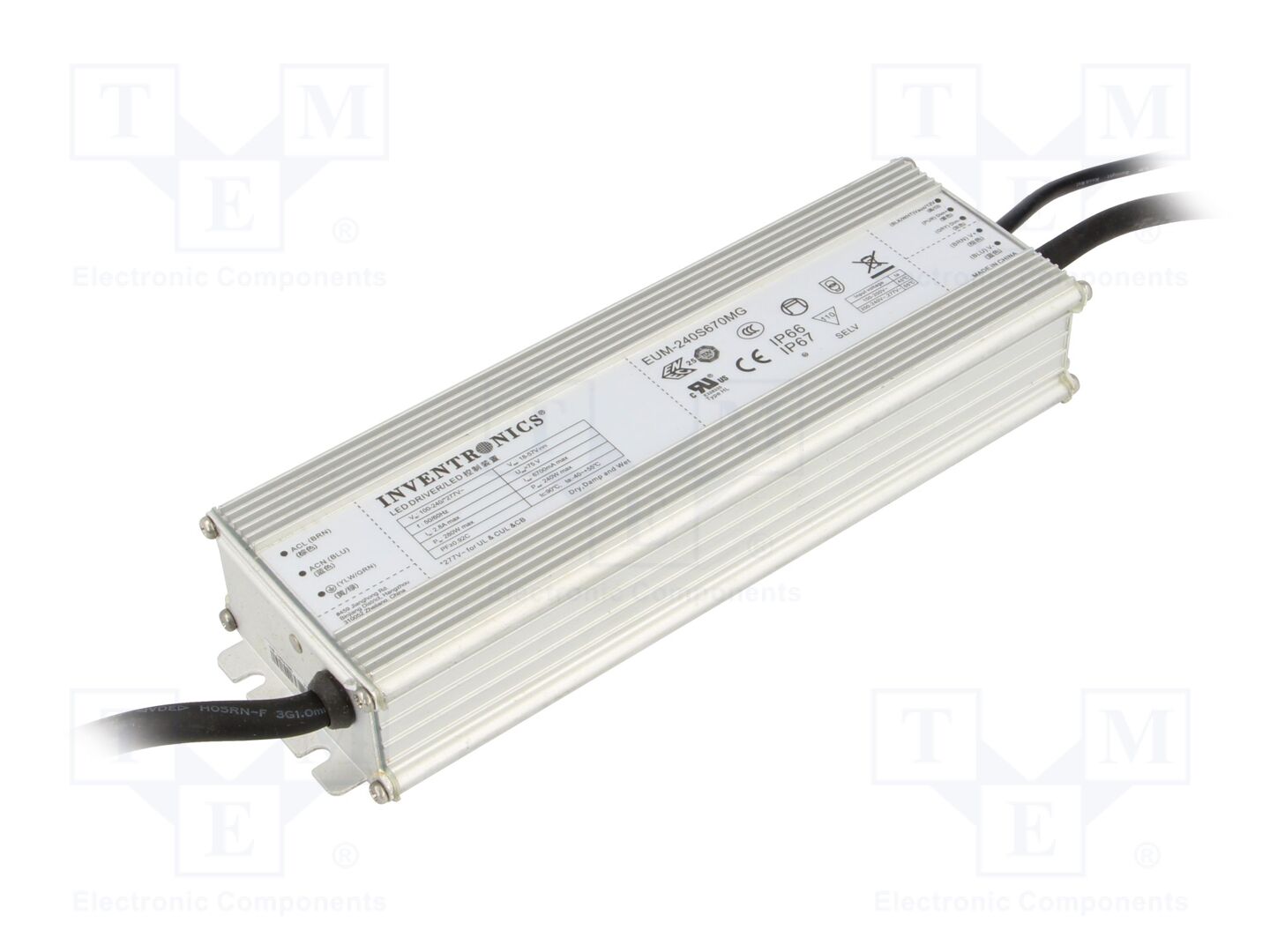 INVENTRONICS EUM-240S670MG LED-verkkolaite 240W 18-57V