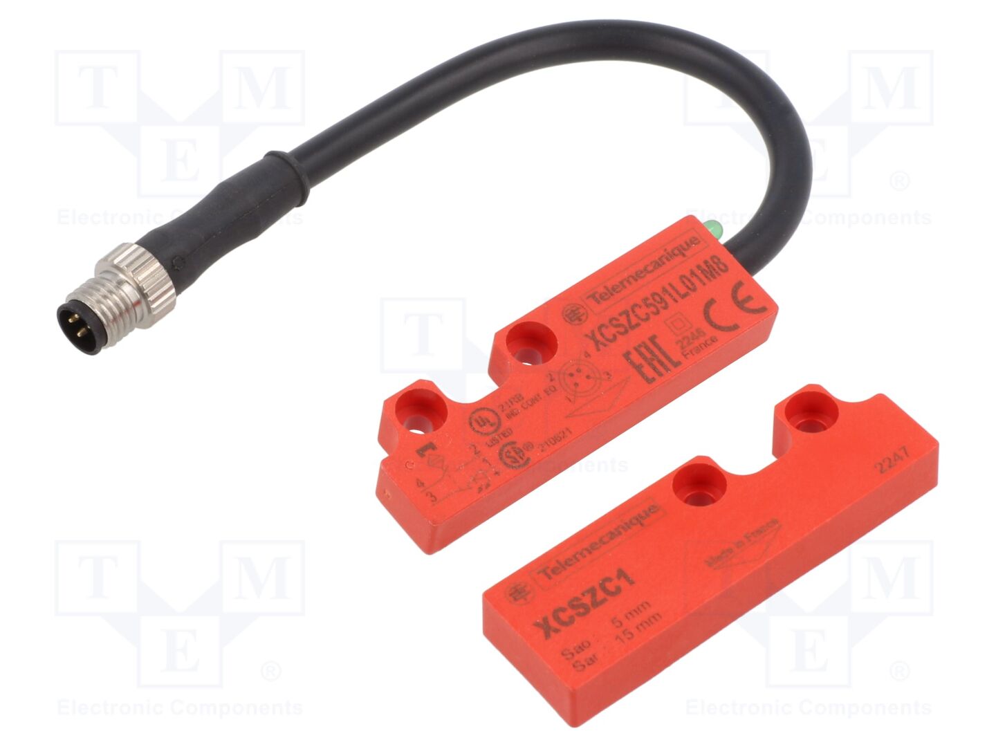 TELEMECANIQUE SENSORS XCSDMC591L01M8 Turvakytkin IP66