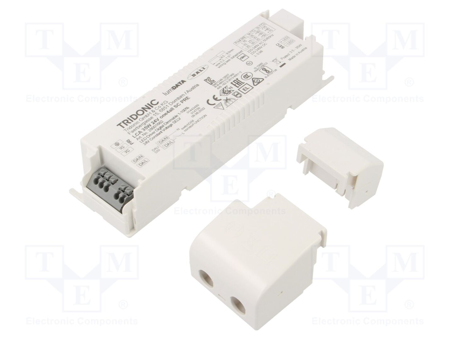 TRIDONIC LCA 35W 24V ONE4ALL SC PRE LED-virtalähde DALI 146-1453mA