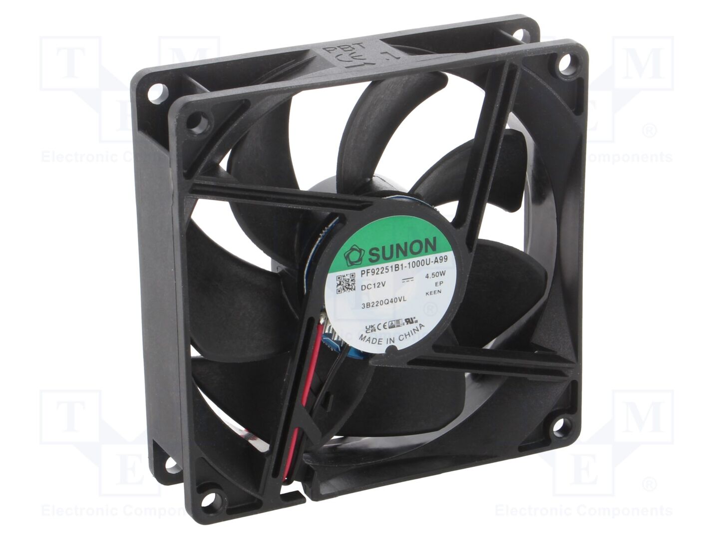 SUNON PF92251B1-A99-A Aksiaalituuletin 12VDC