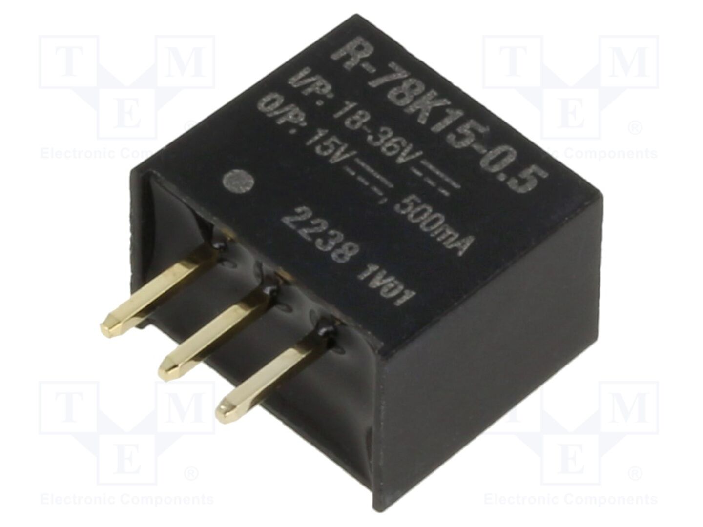 RECOM R-78K15-0.5 DC/DC-muunnin 15V