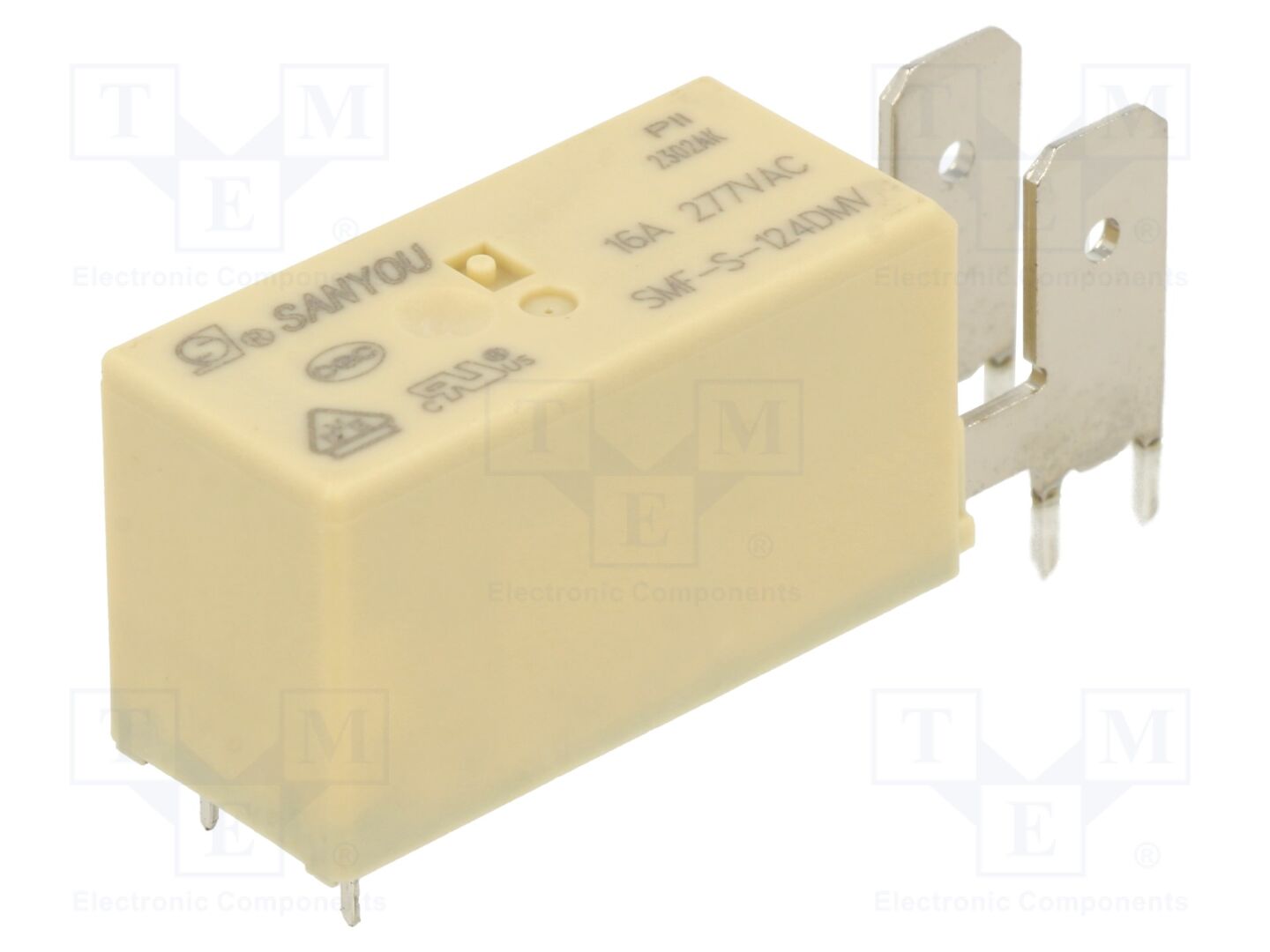 SANYOU SMF-S-124DMV Sähkömagneettinen rele 16A (50 kpl erä)