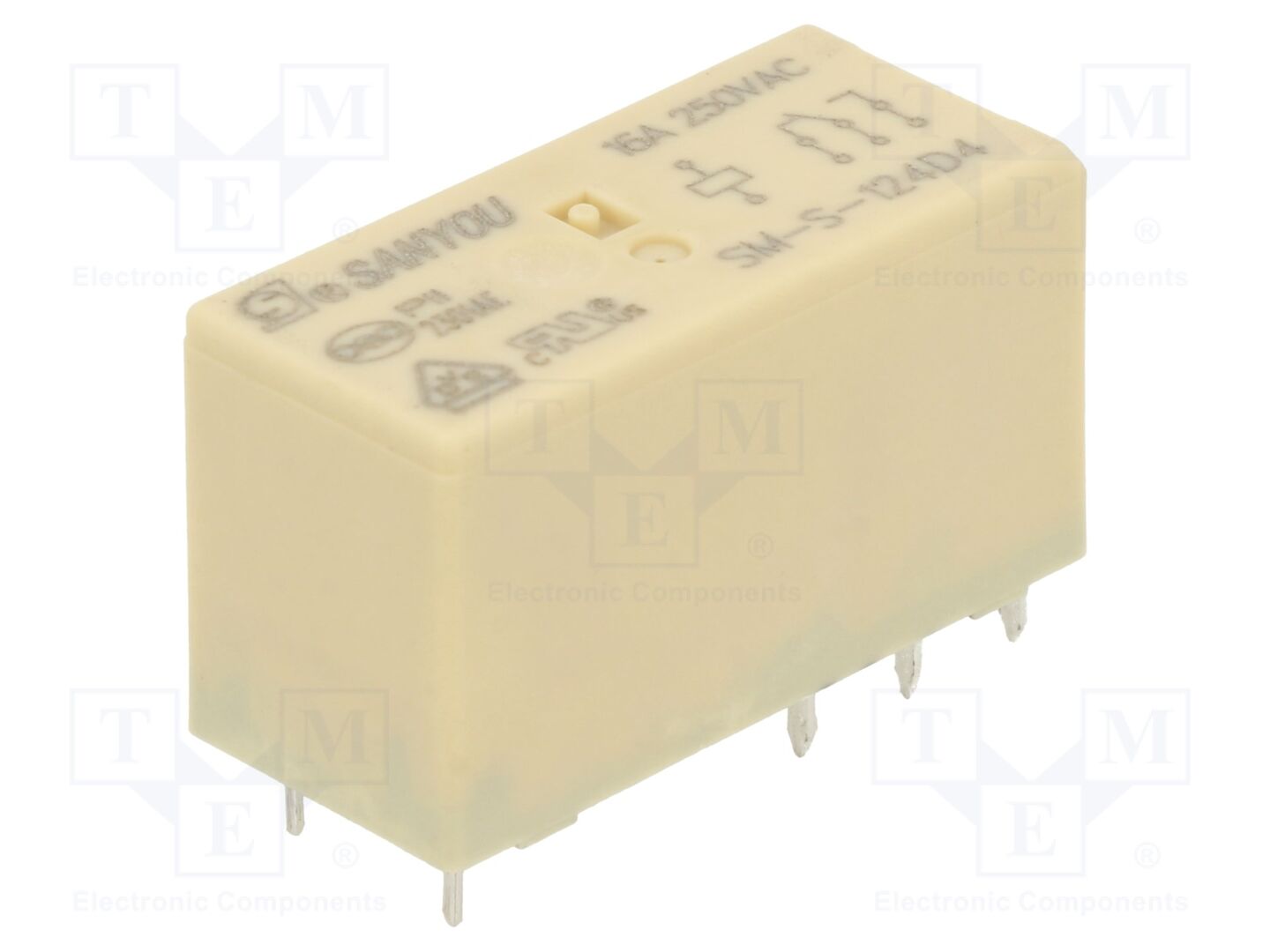 SANYOU SM-S-124D4 Sähkömagneettinen rele 24VDC (50 kpl erä)
