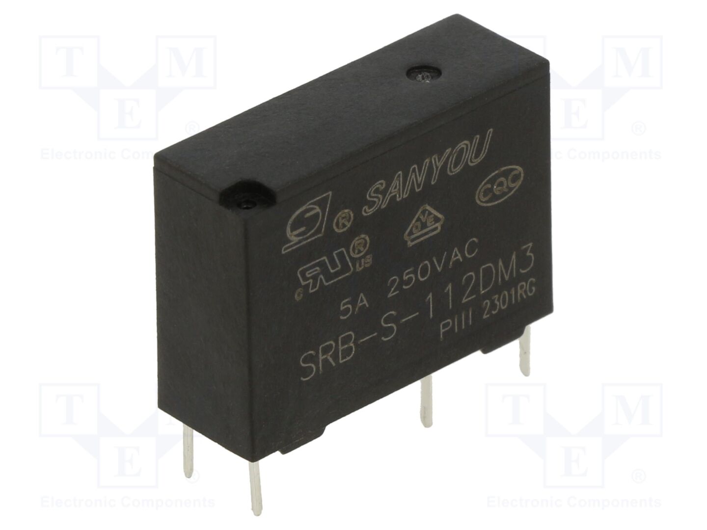 SANYOU SRB-S-112DM3 Sähkömagneettinen rele 12VDC (50 kpl erä)