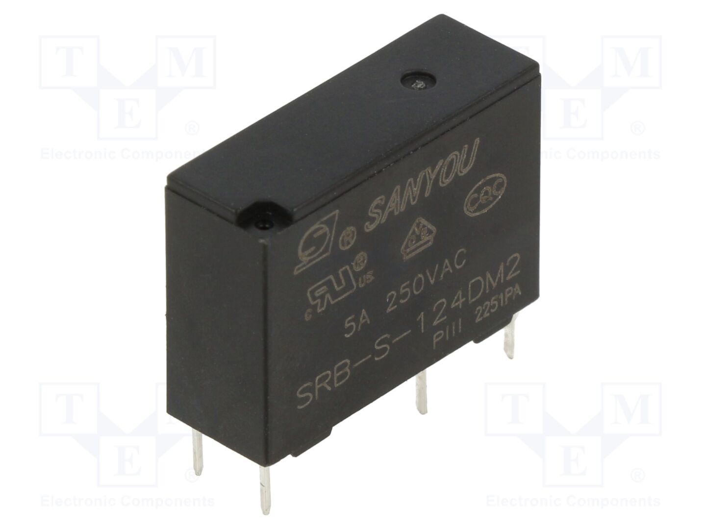 SANYOU SRB-S-124DM2 Sähkömagneettinen rele 24VDC (50 kpl erä)
