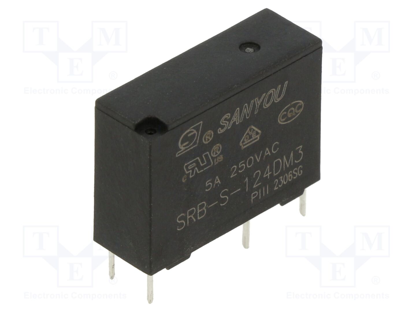 SANYOU SRB-S-124DM3 Sähkömagneettinen rele 24VDC (50 kpl erä)