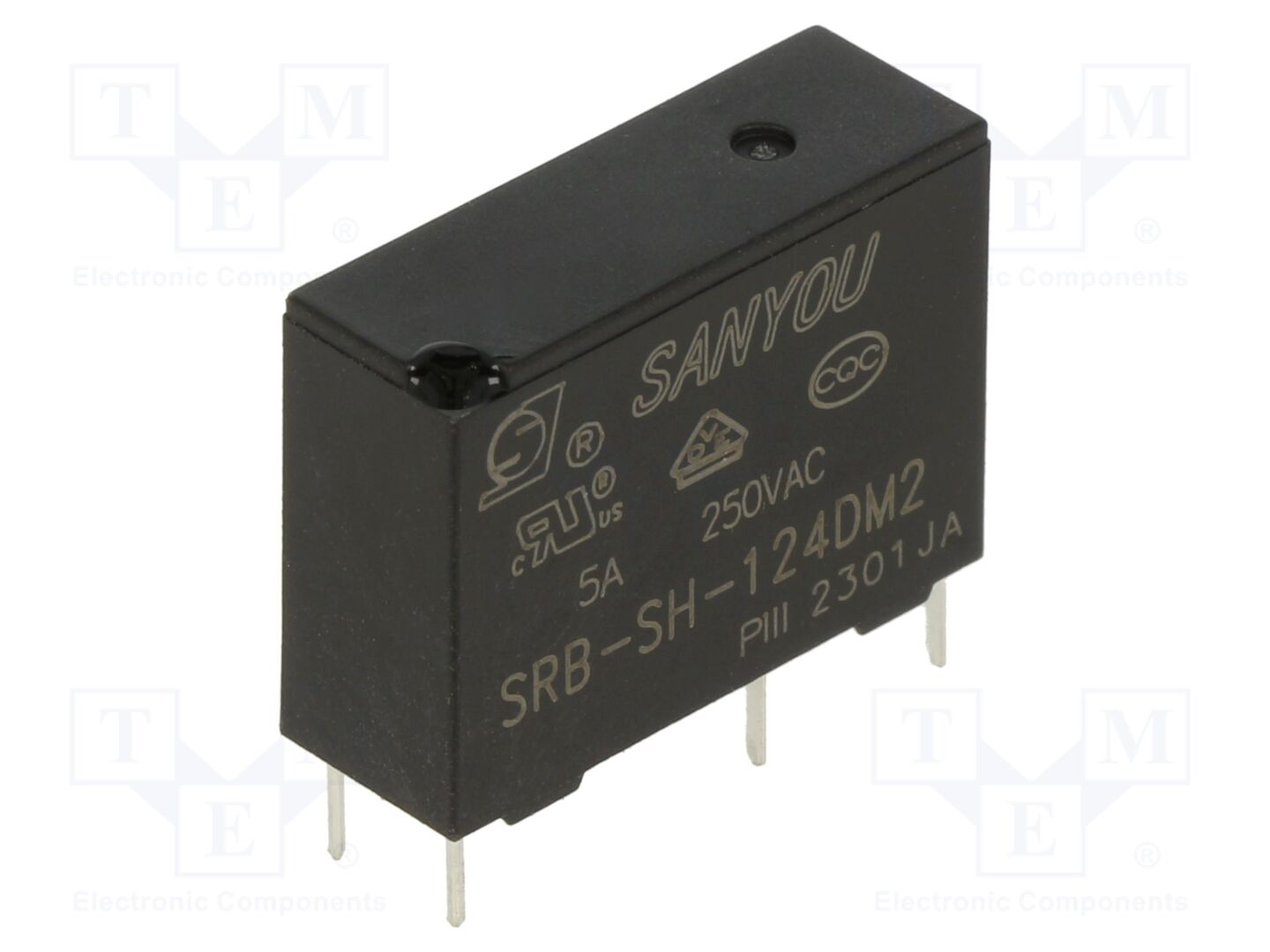 SANYOU SRB-SH-124DM2 Sähkömagneettinen rele 24VDC (50 kpl erä)