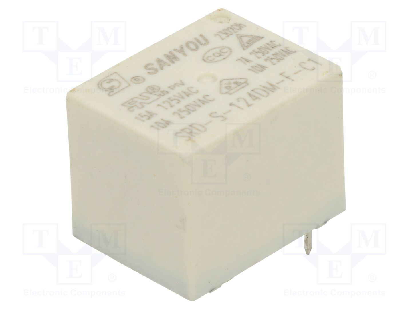 SANYOU SRD-S-124DM-F-C1 Sähkömagneettinen rele 24VDC (50 kpl erä)