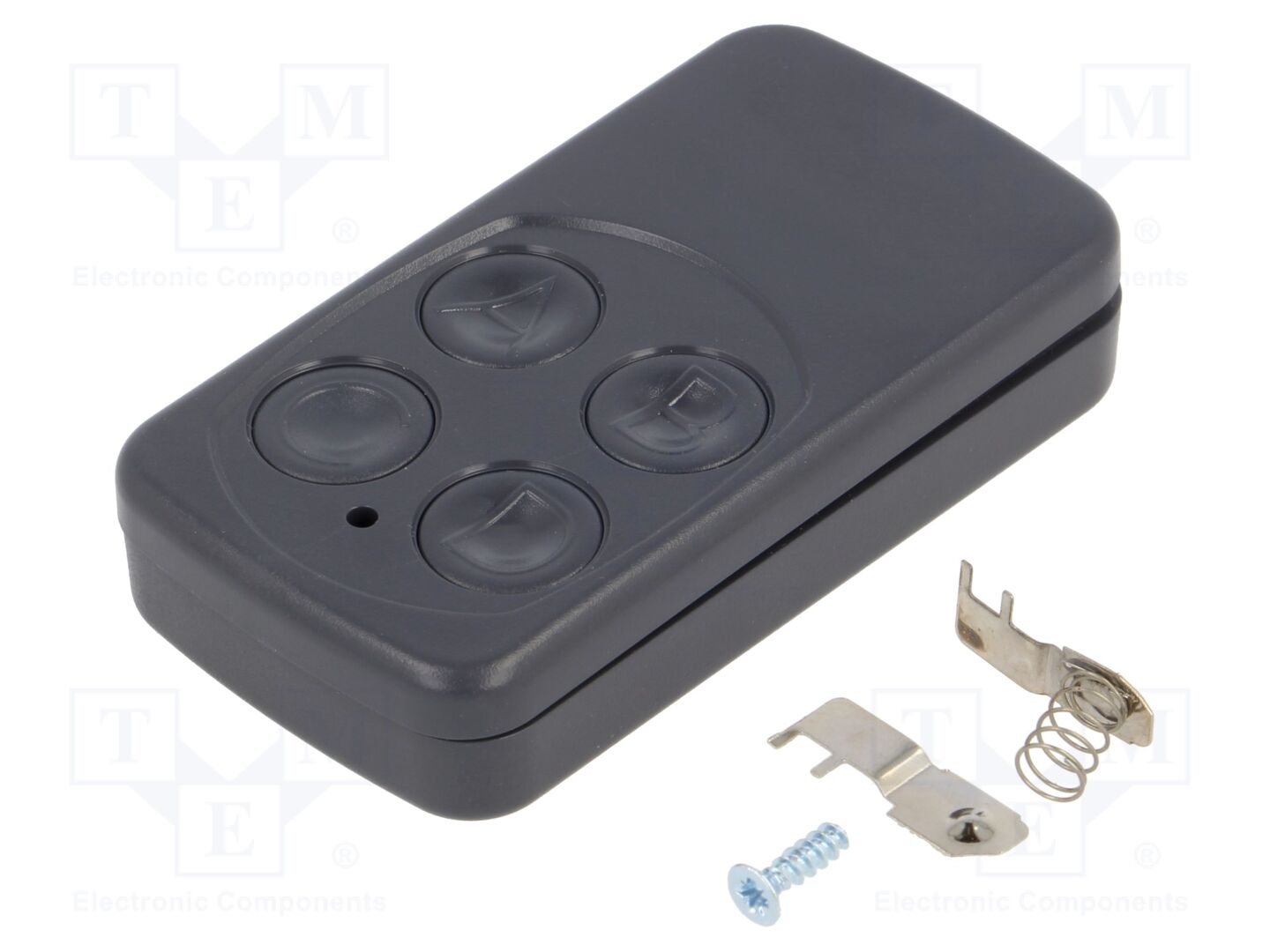 KRADEX Z132G-ABS Kaukosäätimen kotelo 35x65.5x13mm (50 kpl erä)