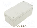 KRADEX ZP1608060SJ-ABS Yleiskotelo 160x80x60mm IP67