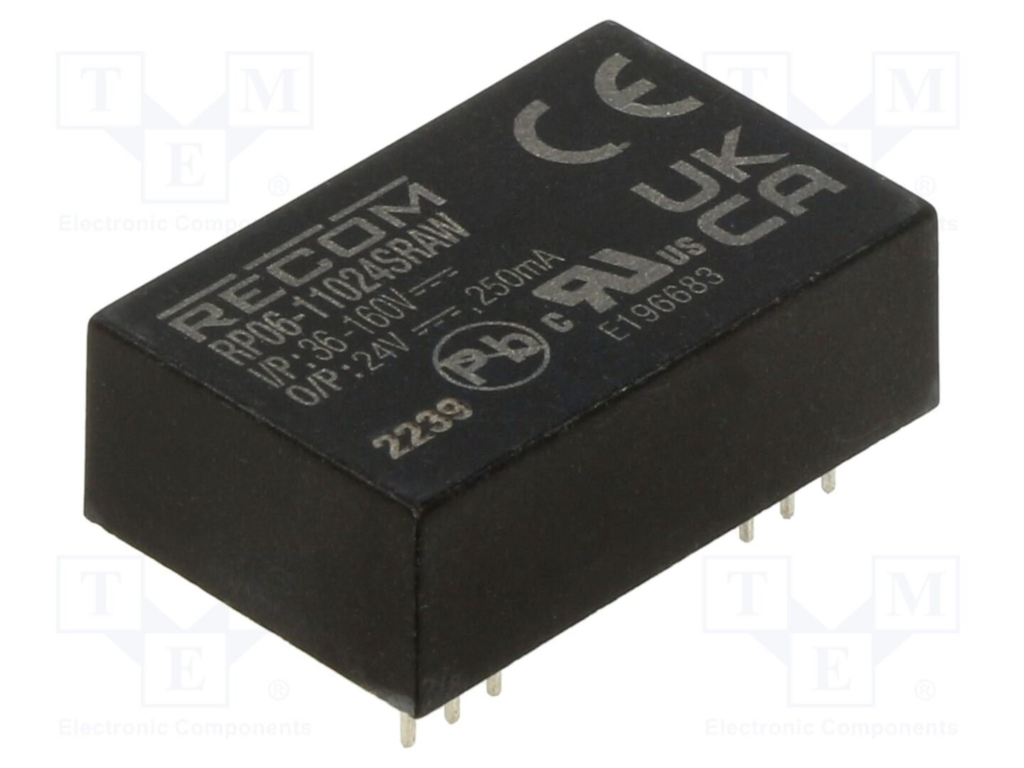 RECOM RP06-11024SRAW DC/DC-muunnin 6W