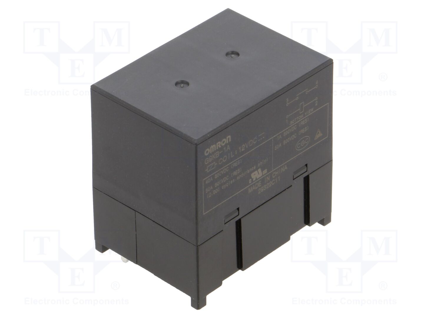 OMRON Electronic Components G9KB-1A-12DC Sähkömagneettinen rele 12VDC
