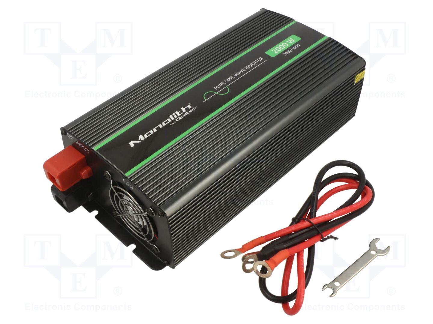 QOLTEC 51938 DC/AC-muunnin 1kW 24VDC 230VAC