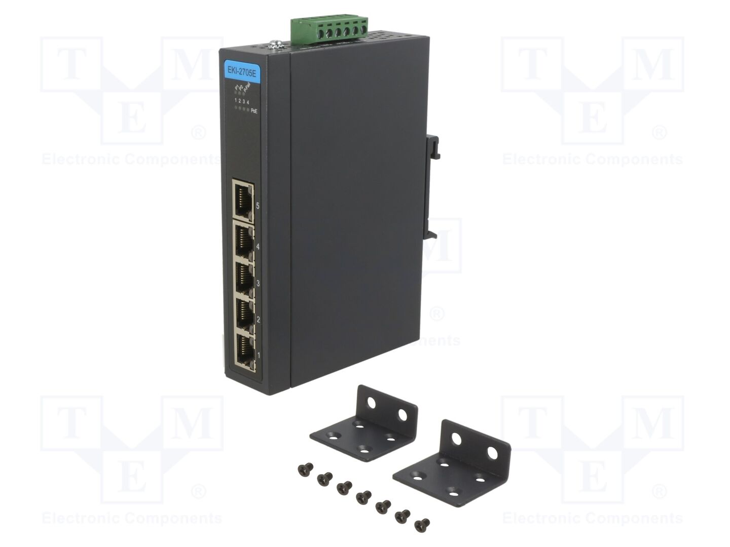ADVANTECH EKI-2705E-1GPI-A Ethernet-kytkin 12÷48VDC