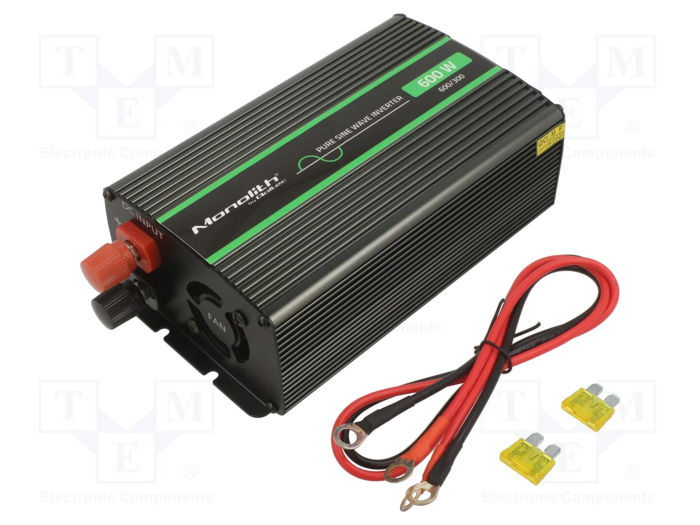 QOLTEC 51936 DC/AC-muunnin 300W 24VDC/230VAC