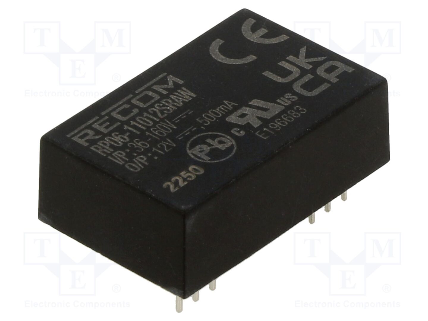 RECOM RP06-11012SRAW DC/DC-muunnin 6W