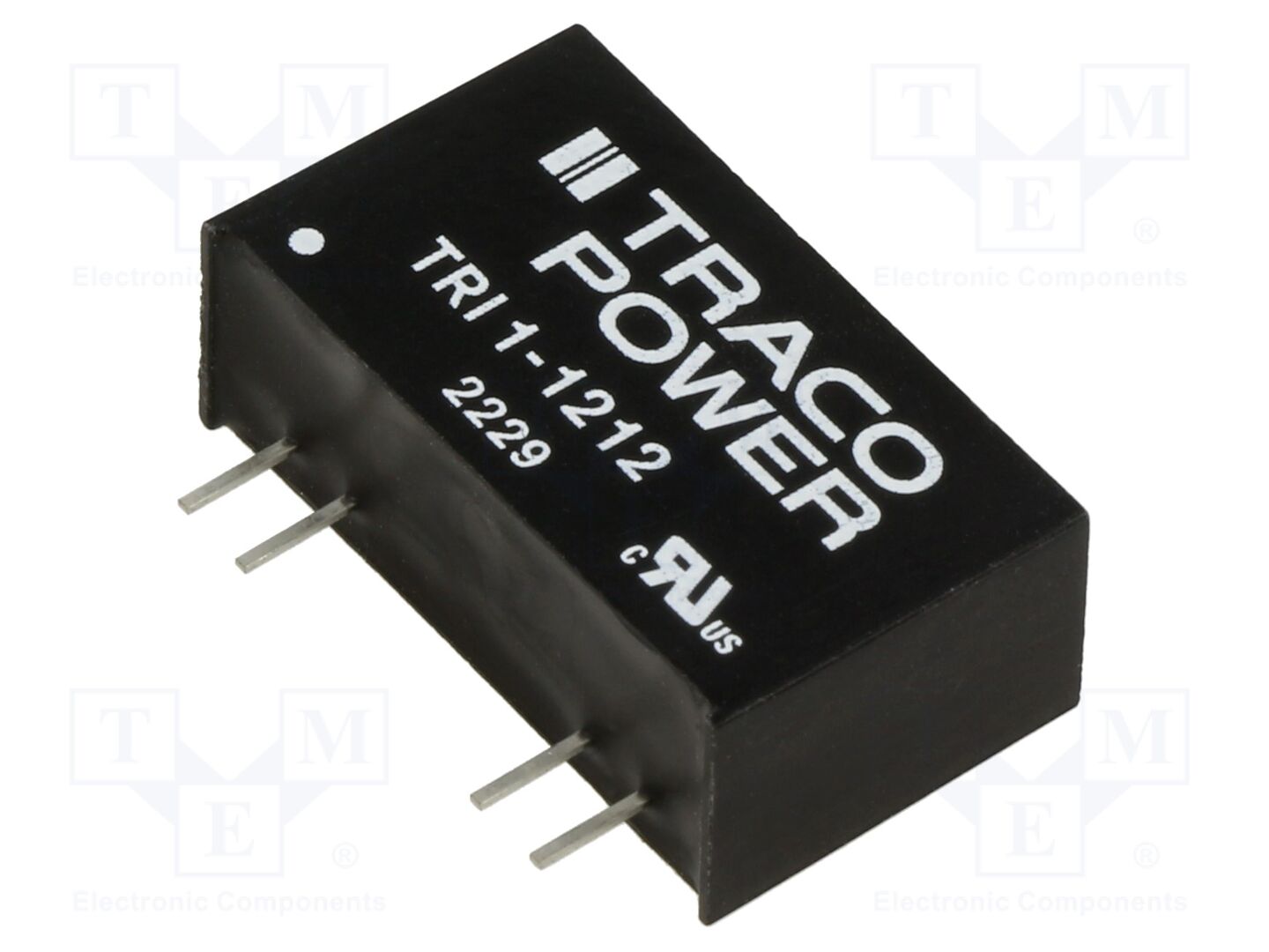 TRACO POWER TRI1-1212 DC/DC-muunnin 1W, 12V