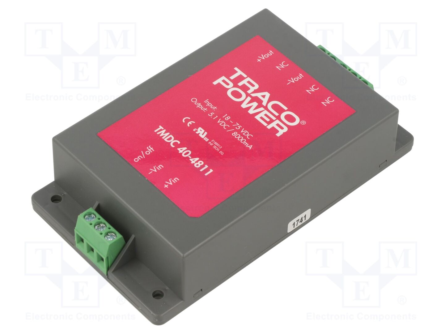 TRACO POWER TMDC40-4811 DC/DC-muunnin 40W