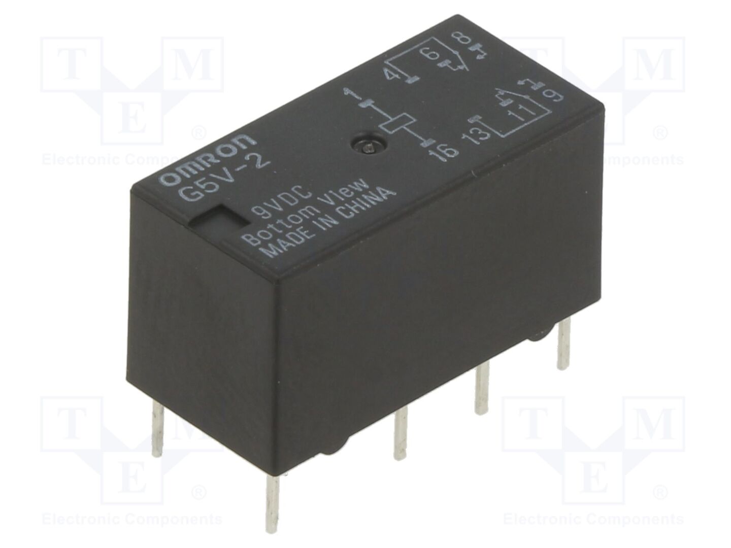 OMRON Electronic Components G5V2-9 Sähkömagneettinen rele 9VDC
