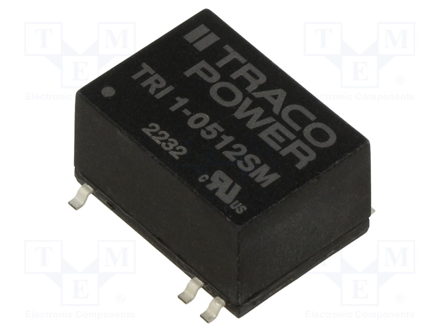 TRACO POWER TRI1-0512SM DC/DC-muunnin 1W, 12VDC
