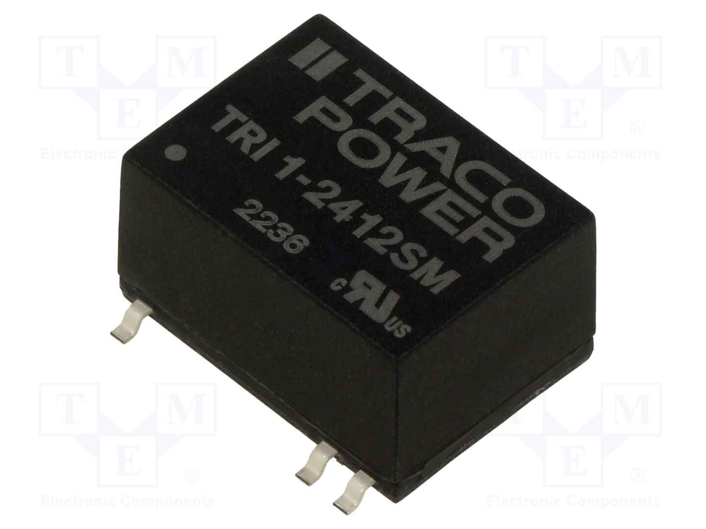 TRACO POWER TRI1-2412SM DC/DC-muunnin 1W, 12VDC