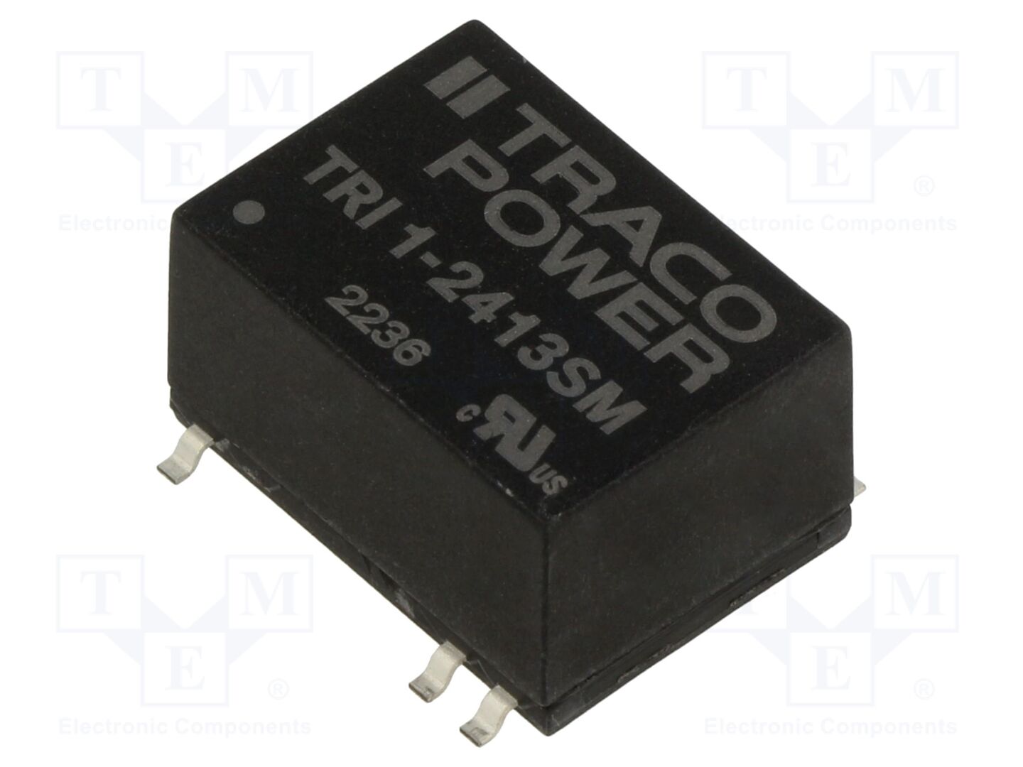 TRACO POWER TRI1-2413SM DC/DC-muunnin 1W, 21.6÷26.4VDC