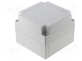 FIBOX ABS125/100HG Monikäyttöinen kotelo 130x130x100mm