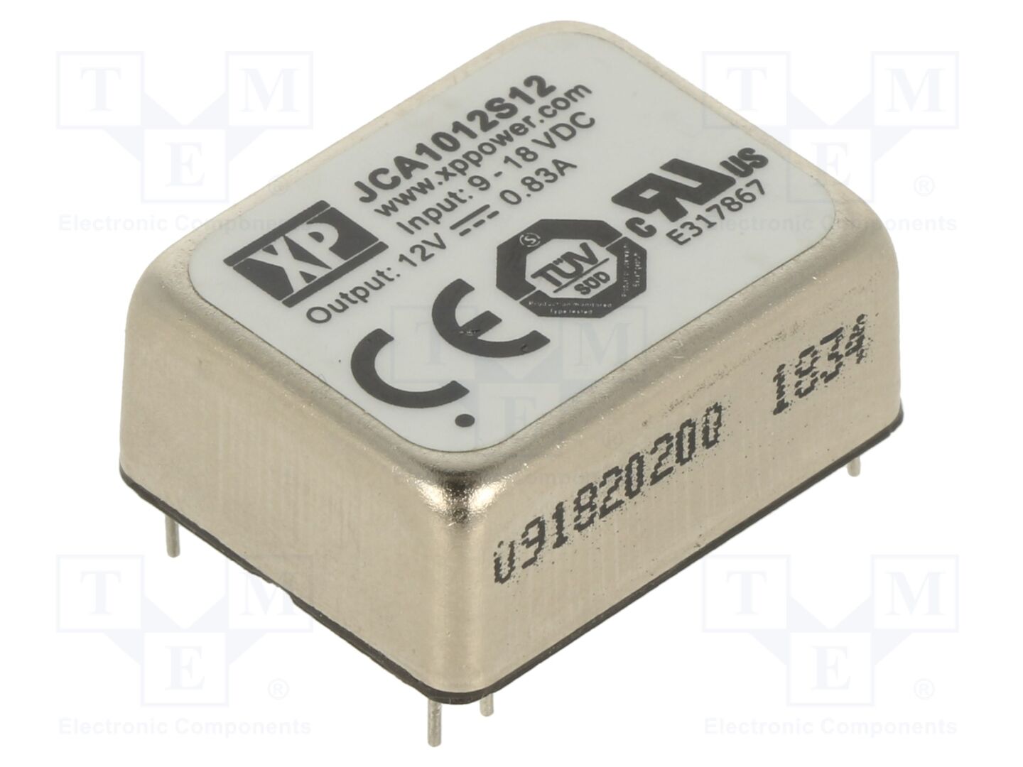 XP POWER JCA1012S12 DC/DC-muunnin 10W