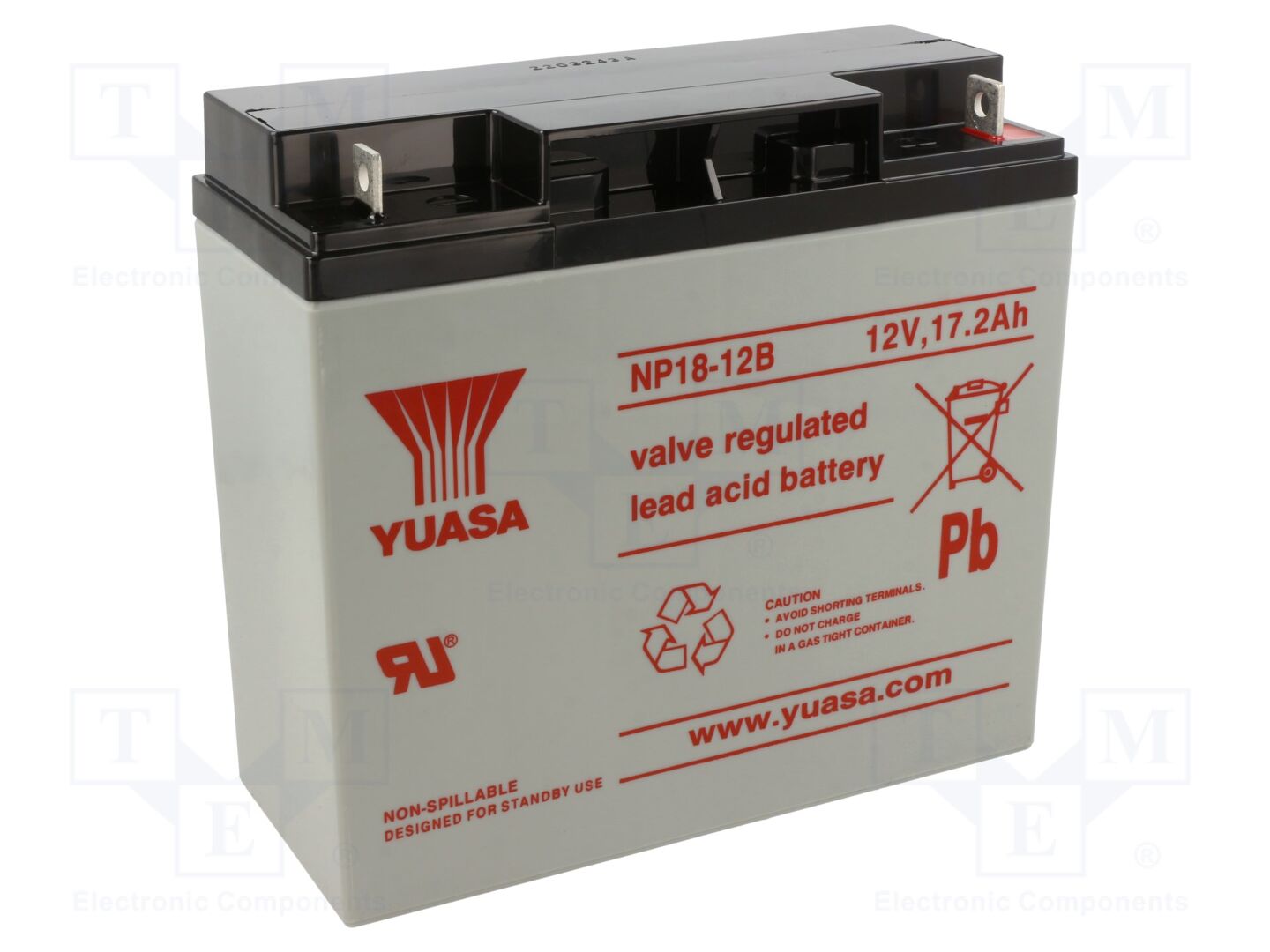 YUASA NP18-12B Akku 12V 18Ah