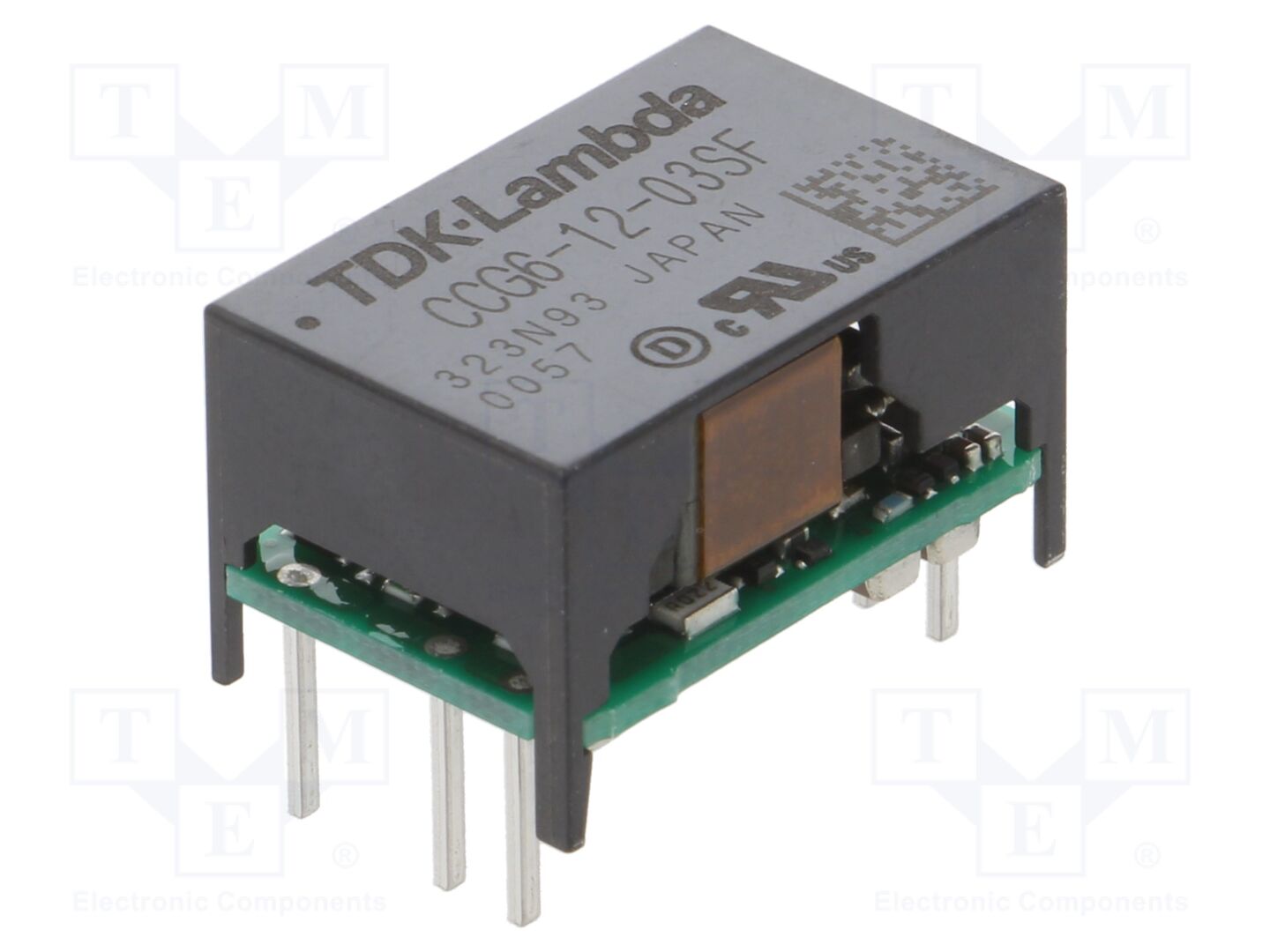 TDK-LAMBDA CCG6-12-03SF DC/DC-muunnin 6W, 3.3VDC