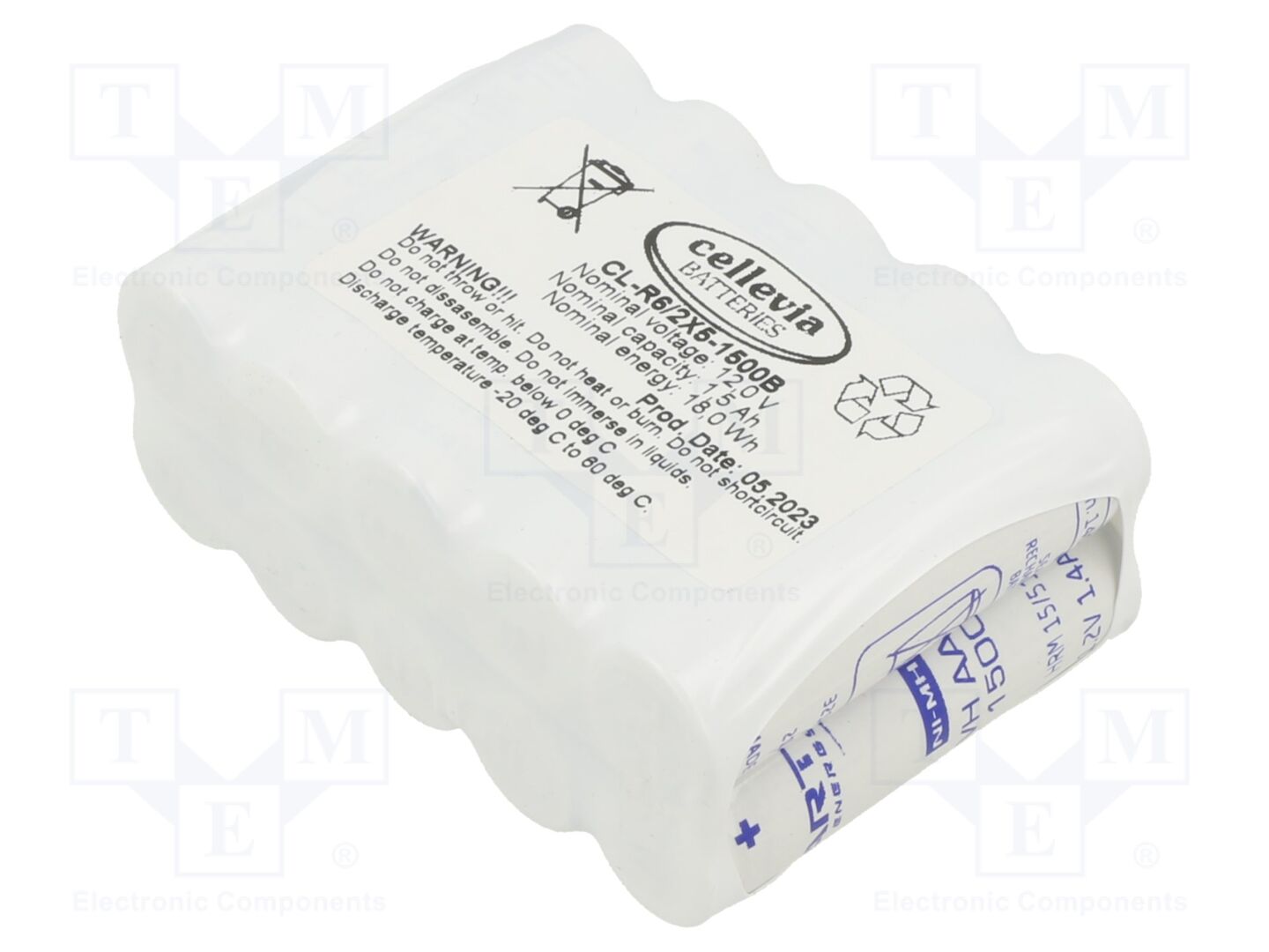 CELLEVIA BATTERIES CL-R6/2X5-1500B Akku 12V
