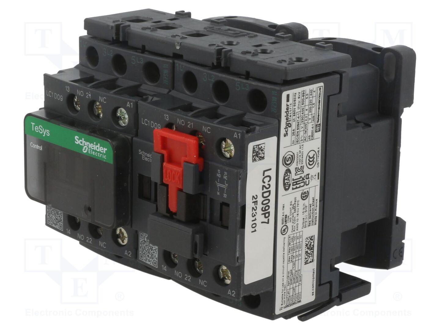 SCHNEIDER ELECTRIC LC2D09F7 Kontaktori 3-napainen