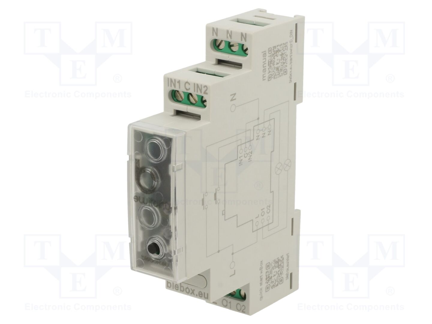 BLEBOX SWITCHBOXD DIN Katkaisija 230VAC