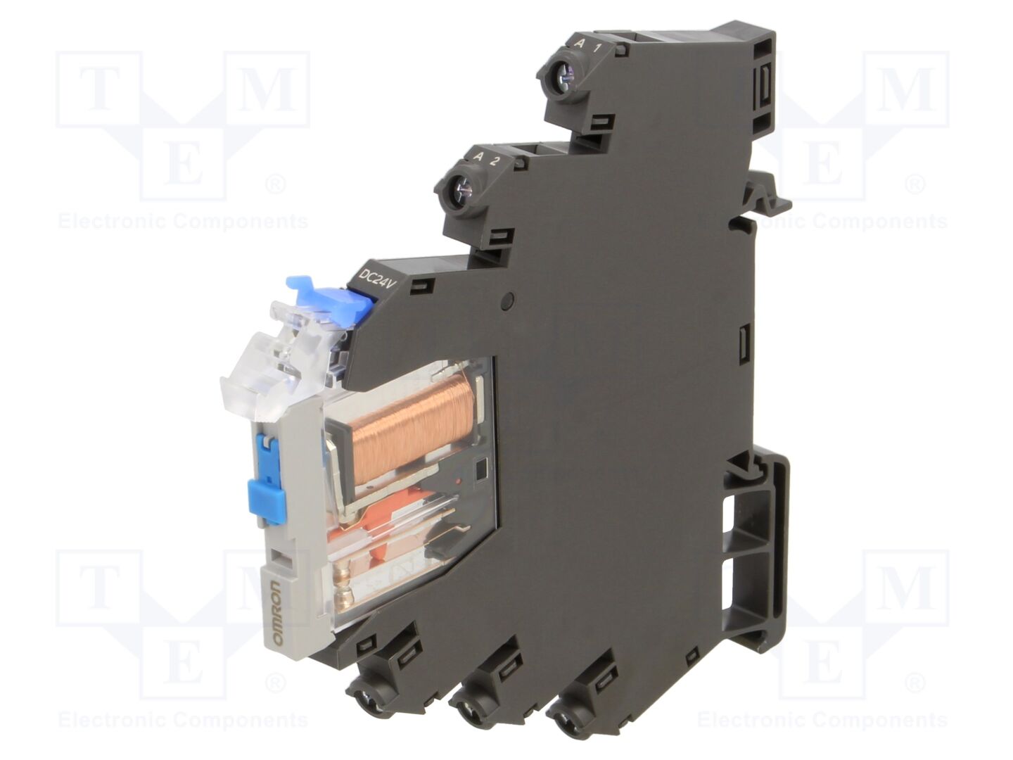 OMRON G2RV-ST701-24DC Elektromagneettinen reeletarvike 6A