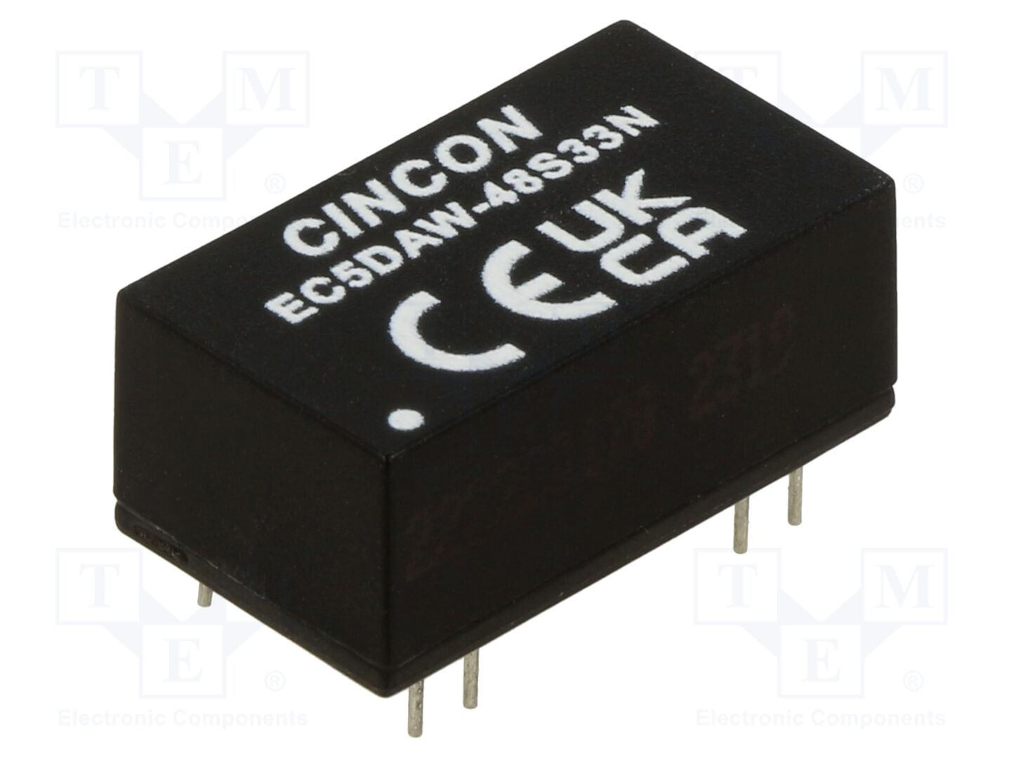 CINCON EC5DAW-48S33N DC/DC-muunnin 10W, 3.3VDC